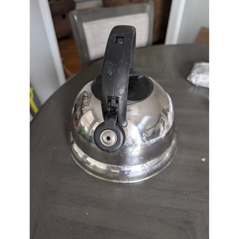 Gourmet Living Professional Grade Stainless Steel Whistling Tea Kettle Stovetop